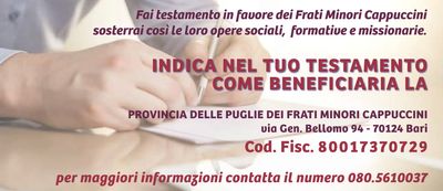 Segretariato Missioni Estere Cappuccini Puglia